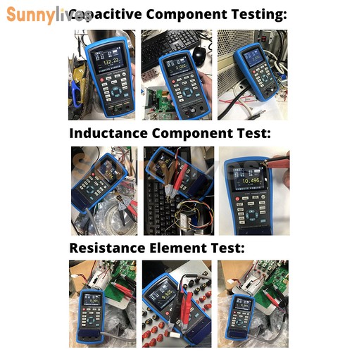 ET432 LCR Bridge Digital LCD Capacitance Inductance Resistance Meter Tester - Picture 8 of 28
