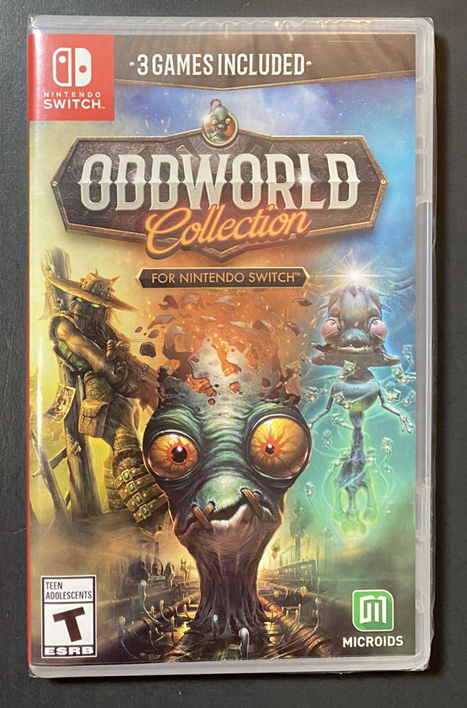 Oddworld Collection 3 Games in 1 Pack Nintendo Switch NEW