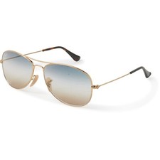 Ray Ban COCKPIT RB3362 001/GD Arista/ClearGradient Blue Sunglasses 59-14-135