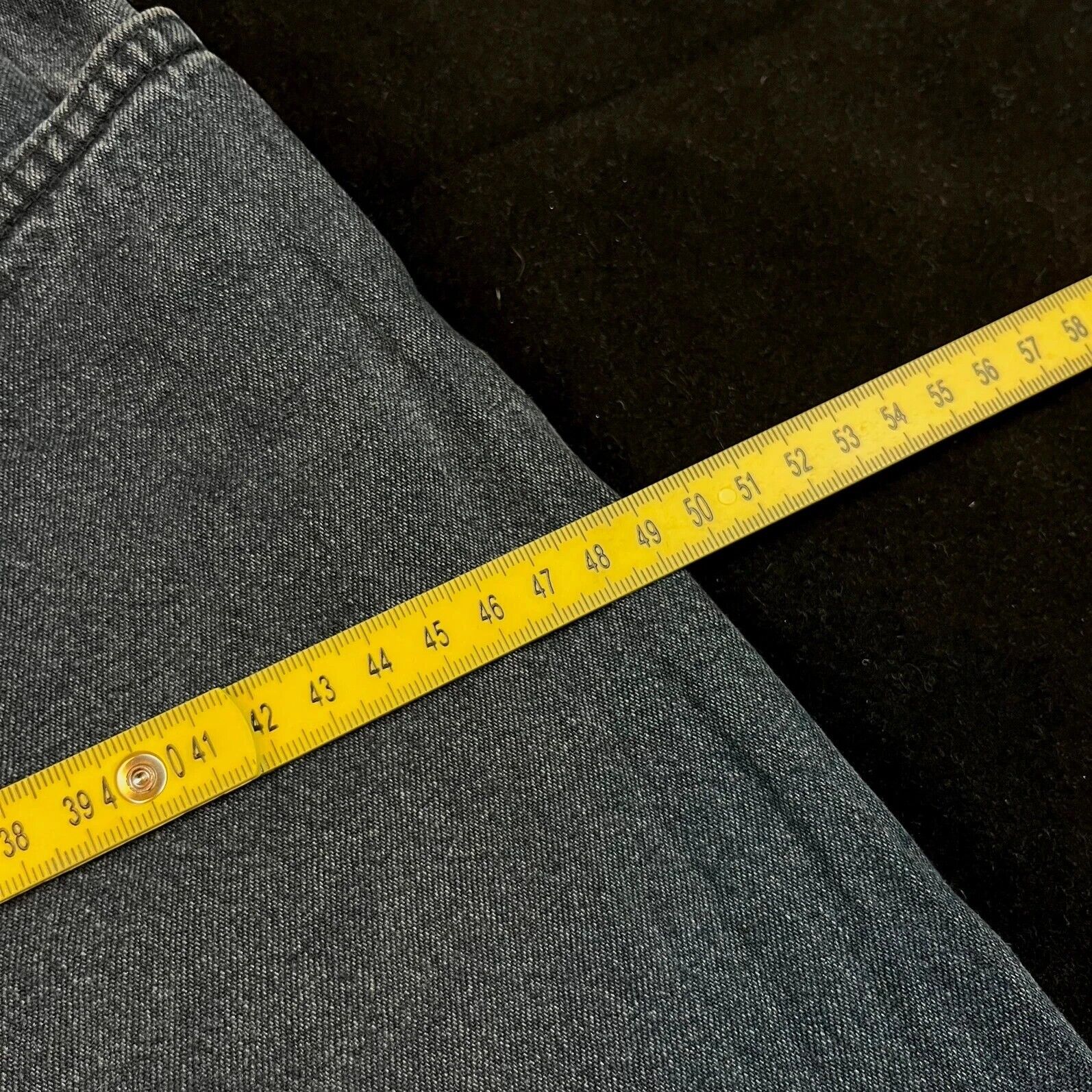 VINTAGE Trussardi Jeans Size 33 47 Women's Dark B… - image 12