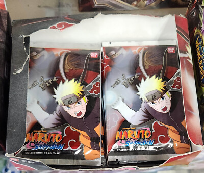 naruto will of fire booster box Kayou Official - Tier 3 - Wave 3 BANDAI NARUTO TCG WILL OF