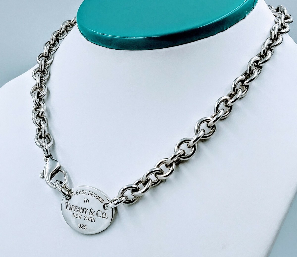 Tiffany & Co. 　MAKERS silver necklace Tiffany & Co. Sterling Silver Makers Chain Necklace – Modaselle