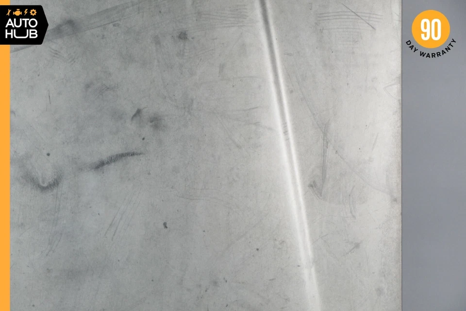 92-93 Mercedes W140 300SD 400SEL Hood Bonnet Cover Panel Assembly Gray OEM - Image 3 of 4