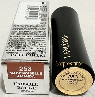 Lancome L'Absolu Rouge Lipstick Shade 253 MADEMOISELLE AMANDA