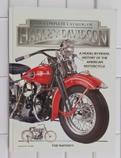Complete Catalog Of Harley Davidson by Tod Rafferty Coffee Table Bk Collector #5
