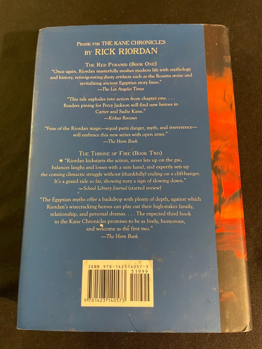 KANE CHRONICLES Book 3: THE SERPENT'S SHADOW by Rick Riordan