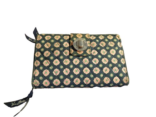 Vera New York Zip Around Wallet Gray/Black Stripe Designer NWT Vera Bradley Women main image 4