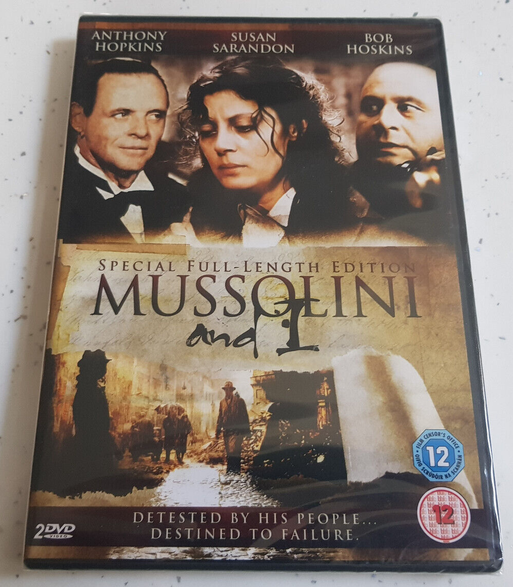 Mussolini and I     -  DVD -  New & Sealed  Bob Hoskins  Anthony Hopkins