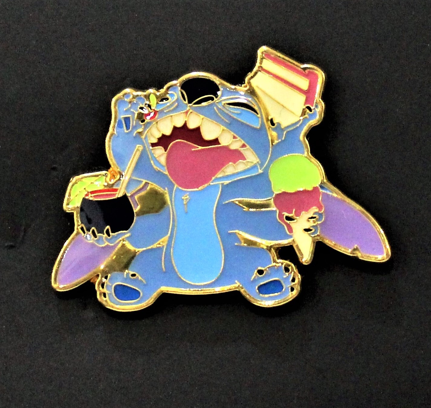 Loungefly Disney Stitch Desserts Pin Lilo & Stitch Enamel Pin