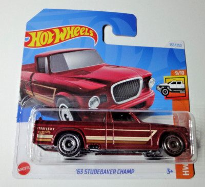 Hot Wheels - '63 Studebaker Champ - short card - HW Hot Trucks 2024 - HTC35