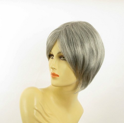 Parrucca donna corta grigio : blandine 51 - Picture 2 of 9