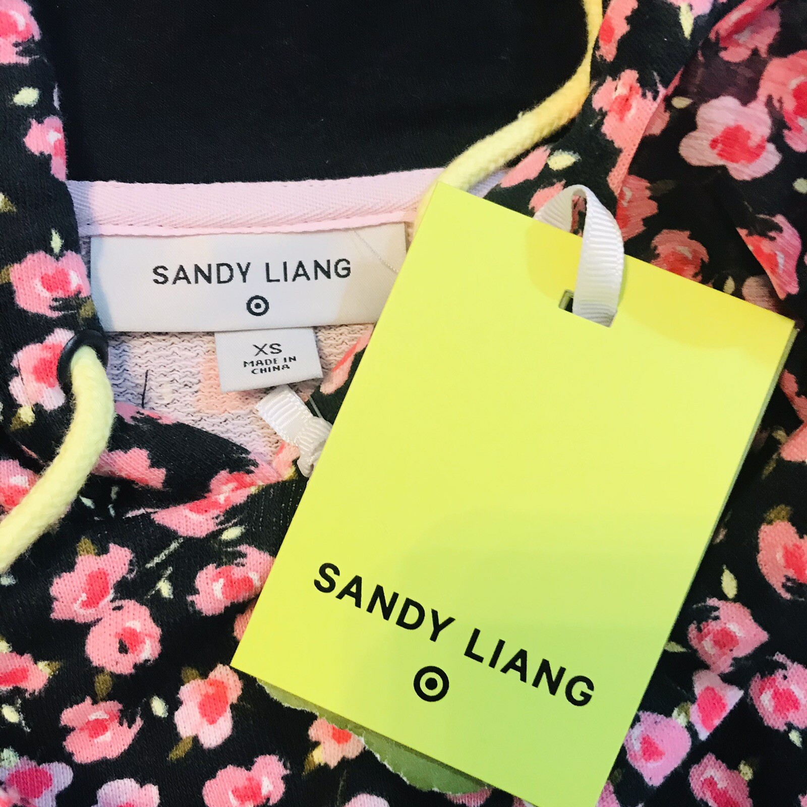 NWT Sandy Liang X Target Ditsy Floral Ruffle Sweatshirt Womens size XS image 5