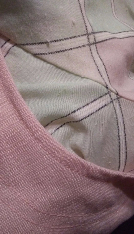 Vintage Early Motherhood Maternity Tent Linen Dress - Image 3 of 3