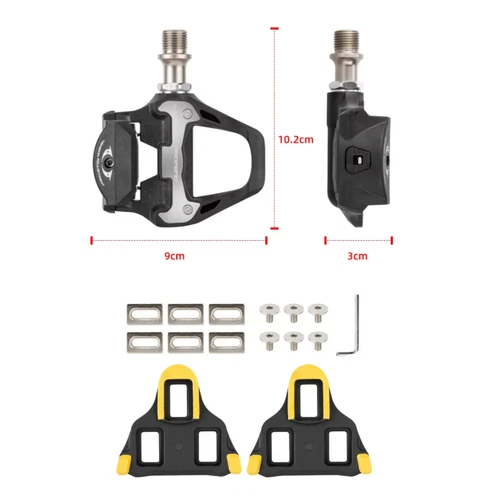 Bicycle Clipless Pedals 9/16 Clip SPD SL MTB Road Bike Sealed Bearing Cleats - Picture 8 of 18