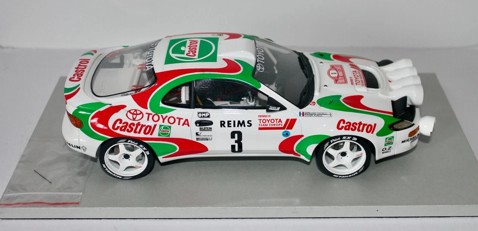 TOYOTA CELICA WRC 4WD - TTE CASTROL MONTECARLO AURIOL OCCELLI - TOPMARQUES 1:18 - Immagine 4 di 4