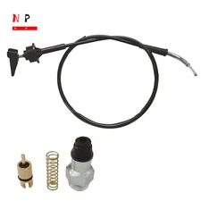 New Starter Choke Cable and Plunger Set For Yamaha Moto 4 YFM225 YFM250 YFM 250