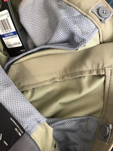 Under Armour Youth XL Boys Single Cargo Loose Khaki Shorts 30 Waist 10.5 Inseam - Picture 7 of 9