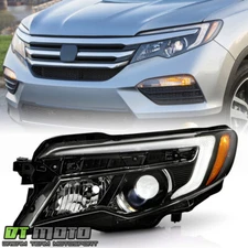 LED Low Beam+DRL Headlight For 2016-2022 Honda Pilot 17-22 Ridgeline Driver Side