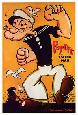 POPEYE THE SAILOR MAN Movie POSTER 27x40 B William Costello | eBay