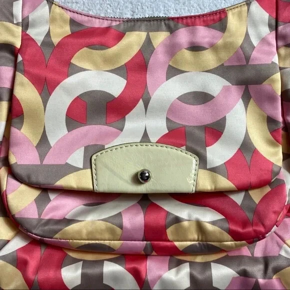 Borsa a mano in tessuto Coach