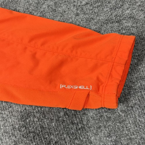 Saucony Jacket Mens M Lightweight Orange Fleet Feet Sports Road Crew Flexshell - Picture 7 of 18