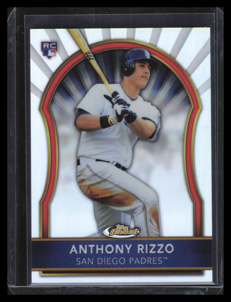 2011 Finest Refractor 97 Anthony Rizzo Rookie 423/549
