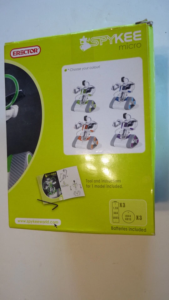 Erector Meccano Spykee Micro Remote controlled Robot Kit - Image 3 of 4