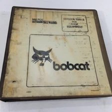 Genuine 1996 Bobcat Service Tools and Shop Equipment Binder 6720313