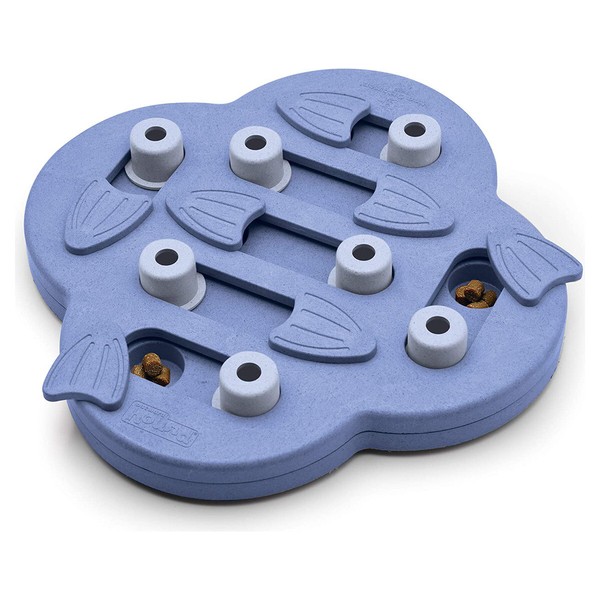 Nina Ottosson Hide N' Slide Hundespielzeug Blau 33X33Cm Boredom Buster-image