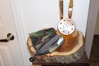 Custom Made Sycamore  Wood Turkey Pot  Call with Two Rosewood  Rod  Strikers — photo 1