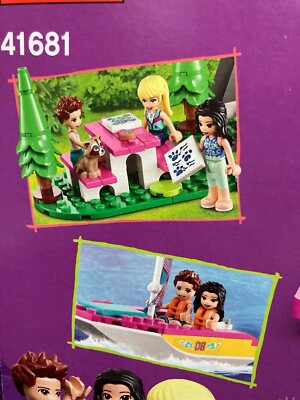 ♡　特典㉕　♡ LEGO Forest Camper Van and Sailboat FRIENDS (41681) 673419341684