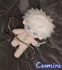 In Stock Jujutsu Kaisen Gojo Satoru 20cm Plush Doll Dress up Stuffed Toy Anime