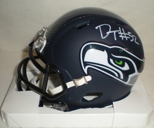 DARRELL TAYLOR Seattle Seahawks Autographed Mini Helmet including BDS COA #3839