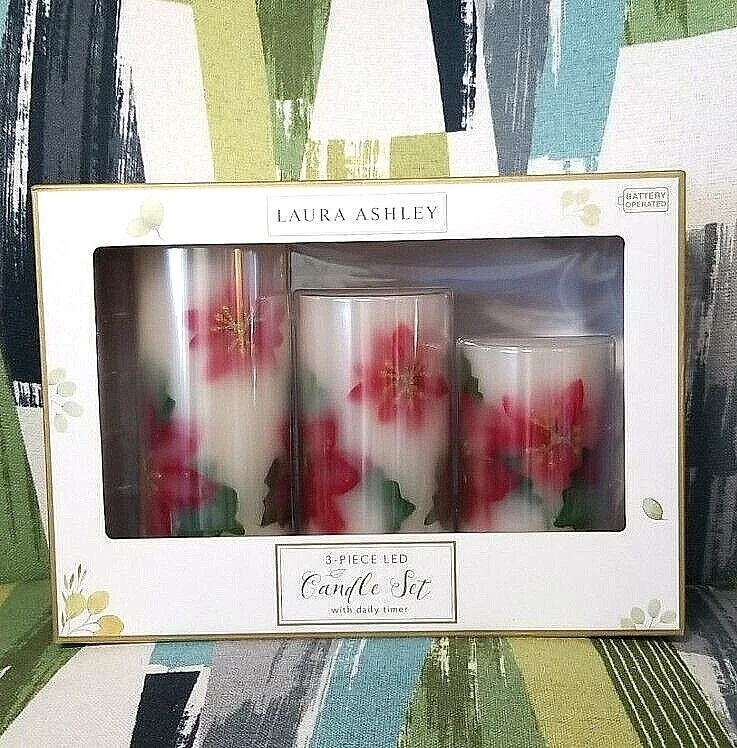 Laura Ashley Battery-Operated Candles for sale | eBay