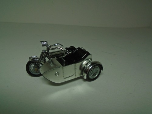 Matchbox Models of Yesteryear Y8B V1 SUNBEAM MOTORCYCLE MODIFIED W/BLACK SIDECAR - Picture 4 of 10