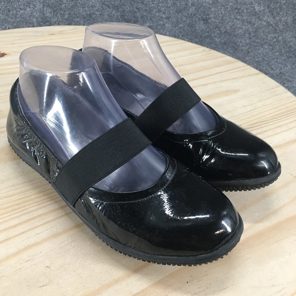 Zapatos Softwalk para mujer 7 W High Point informales Mary Jane planos S1466-005 negros Foto 3 de 4