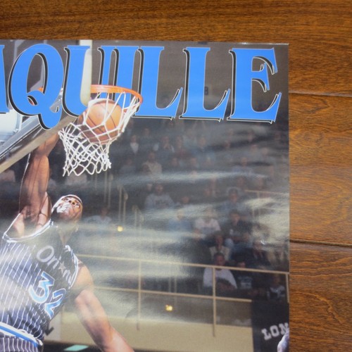 Vintage Shaq 1993 Orlando Magic NBA Rookie Year Starline Poster 16x20 - Picture 4 of 6