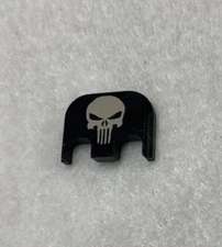 PUNISHER Glock Gen 1-5 Billet Backplate Slide Plate17 19 21 23 22 LASER ENGRAVE