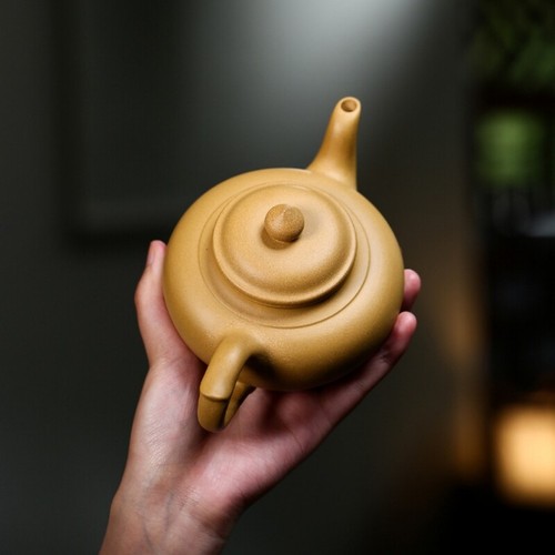Authentic Yixing Zisha Duan Clay Tea Pot Marked Original Ore Certificate Paper - Picture 5 of 8