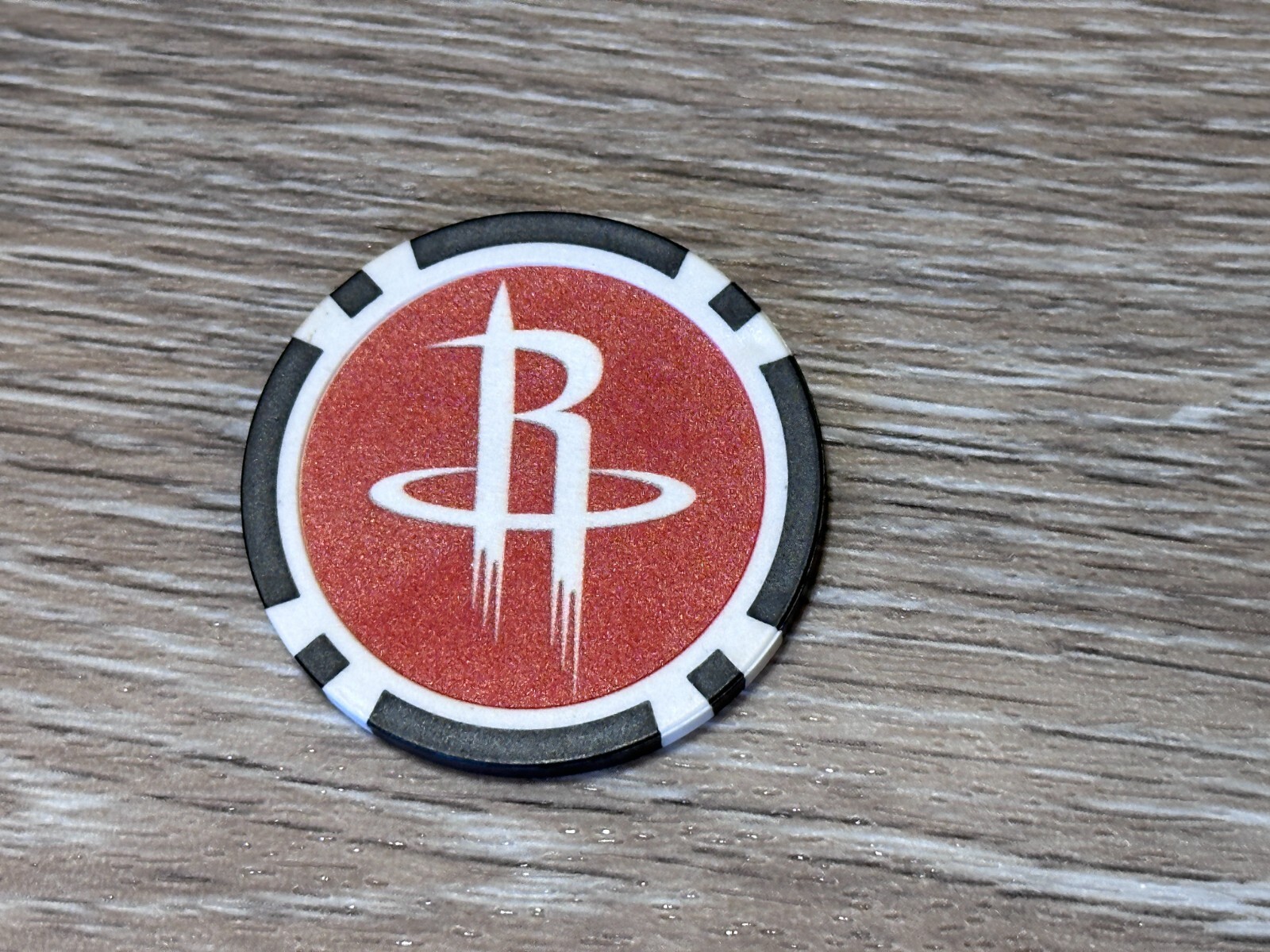 NBA HOUSTON ROCKETS SOUVENIR COLLECTIBLE POKER CHIP GOLF BALL MARKER | eBay