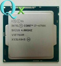 4Th Gen Intel Core i7-4790K LGA1150 CPU Processor 4.00 GHz Quad-Core SR219