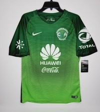 BRAND NEW W/ TAGS NIKE CLUB AMERICA O. PERALTA 24 GREEN JERSEY SZ MED CORONA
