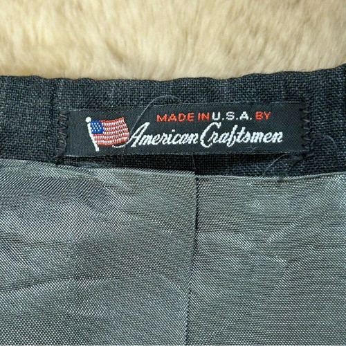 Stafford Gray Classic Sport Coat with Notched Lapels - Picture 6 of 7