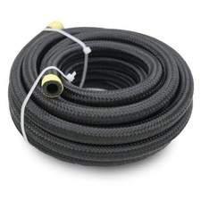 6AN Transmission Cooler Line - 6AN Fuel Line Hose 16FT Braided Push AN6 16FT