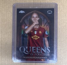 Topps Chrome Queens of Football Manuela Giugliano #QF-18 Roma Women