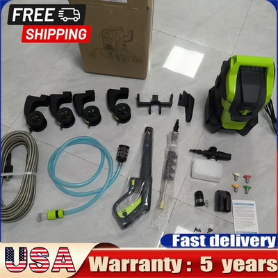 #ad Max 2500 PSI Pressure Washer 110V Electric Power Washer with 52FT Hosenozzle US $89.99
