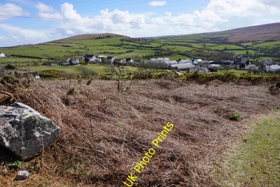 Foto 6x4 Hang über Llangennith von einem Weg aus Llanma gesehen c2016