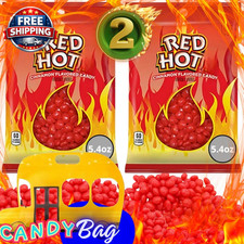 PACK of 2 Hot Cinnamon Original Hard Candy Flavored - Total of 10.8Oz Candies