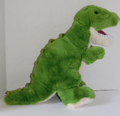 World's Softest Plush Green Dinosaur Tex T-Rex About 17  Stuffed Animal
