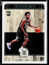 Sterling Brown 2017-18 Hoops #286 Rookie Milwaukee Bucks